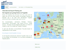 Tablet Screenshot of international-airport-parking.net